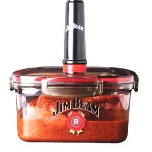 Jim Bean Vacuum Seal Quick Marinade Box.